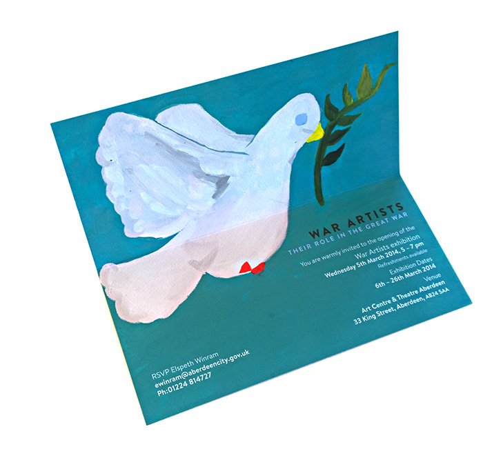 War Artist Invitation