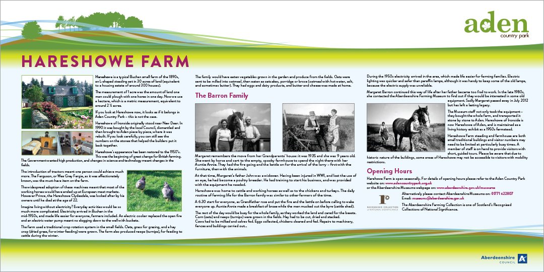 Hareshowe Farm panel