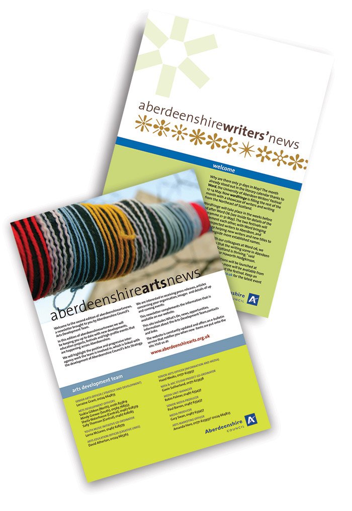 Aberdeenshire newsletters Aberdeenshire newsletters