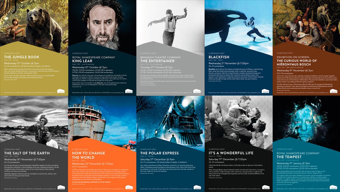 The Barn Screenings (October 2016 – January 2017)